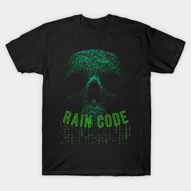 Rain Code T-Shirt by sirazgar